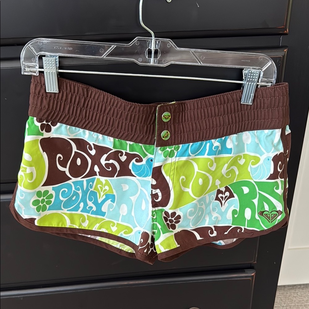 Roxy Multicolor Graphic Shorts